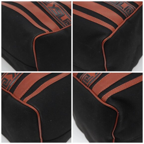 SAINT LAURENT Hand Bag Canvas Brown Auth BA4050 - Picture 16 of 16